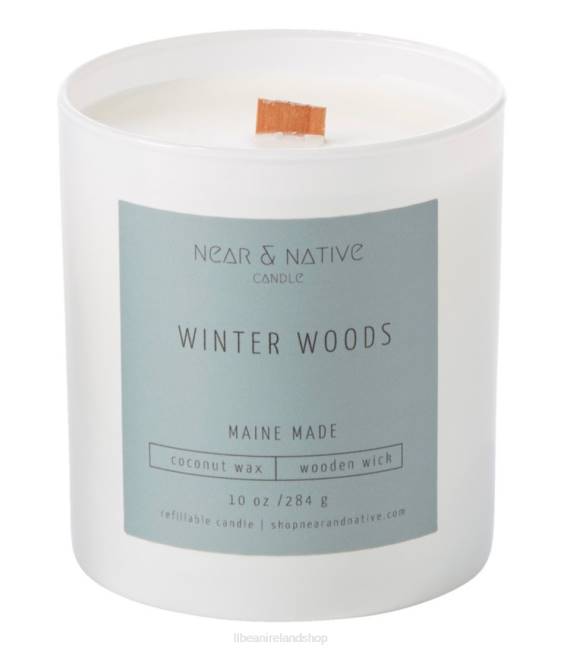 LLBean Near and Native Candles Unisex J46J7279 Home Decor Winter Woods