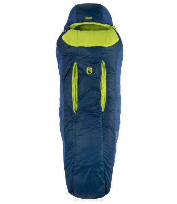 LLBean Nemo Forte 20 Sleeping Bag Long Unisex J46J1421 Outdoor Equipment Glow/Abyss