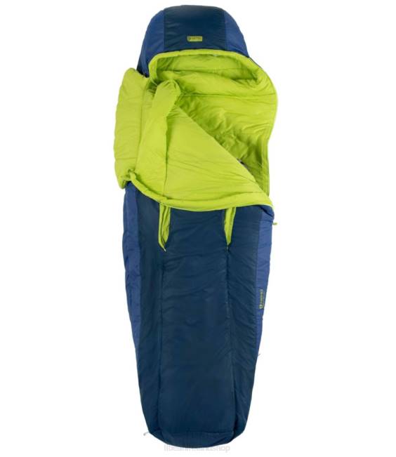 LLBean Nemo Forte 20 Sleeping Bag Long Unisex J46J1421 Outdoor Equipment Glow/Abyss