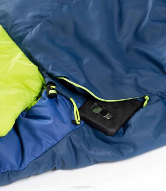 LLBean Nemo Forte 20 Sleeping Bag Long Unisex J46J1421 Outdoor Equipment Glow/Abyss