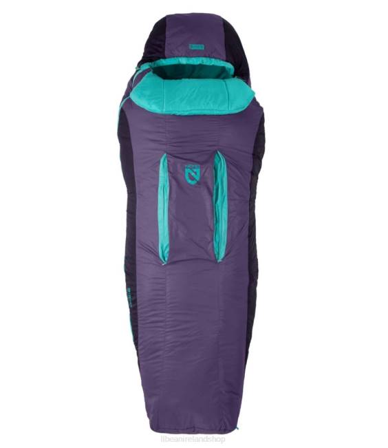 LLBean Nemo Forte Sleeping Bag Unisex J46J1669 Outdoor Equipment Tidepool/Shaded Thistle