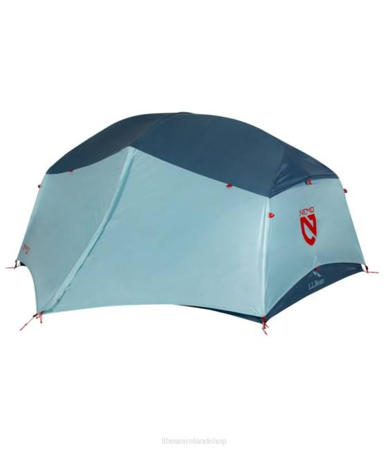 LLBean Nemo Impact 2-Person Backpacking Tent Unisex J46J1413 Outdoor Equipment Stormy Weather/Gray Mist