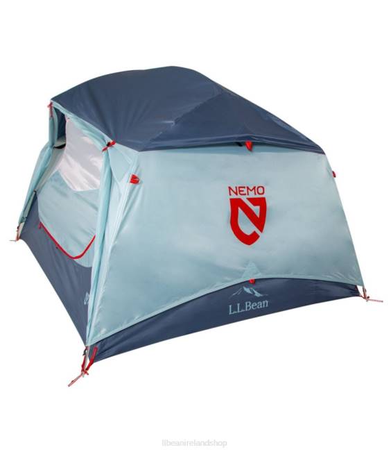 LLBean Nemo Impact 2-Person Backpacking Tent Unisex J46J1413 Outdoor Equipment Stormy Weather/Gray Mist