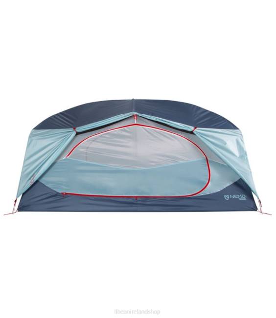 LLBean Nemo Impact 3-Person Backpacking Tent Unisex J46J1756 Outdoor Equipment Stormy Weather/Gray Mist