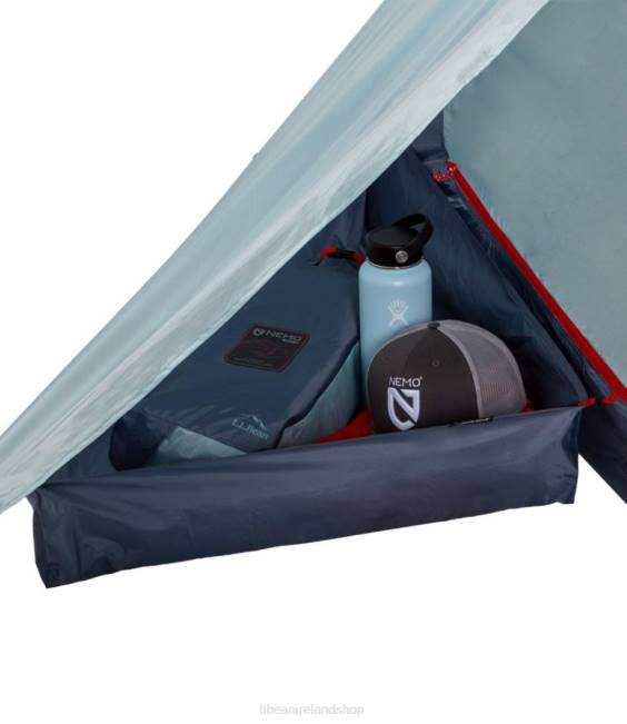 LLBean Nemo Impact 3-Person Backpacking Tent Unisex J46J1756 Outdoor Equipment Stormy Weather/Gray Mist