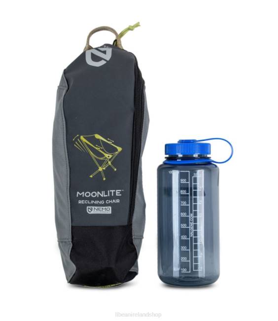 LLBean Nemo Moonlite Reclining Camp Chair Unisex J46J1618 Camping Furniture Black Pearl