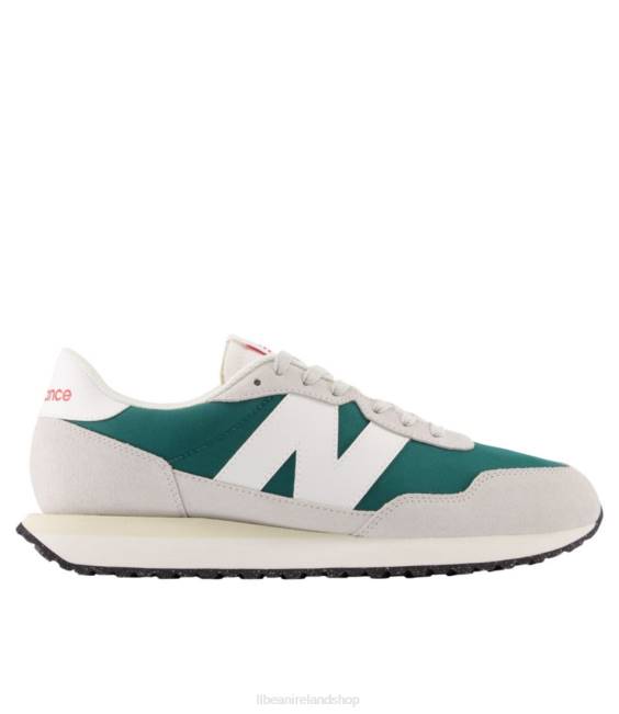 LLBean New Balance 237 Running Shoes Men J46J6703 Footwear Gray Matter/Vintage Teal/White