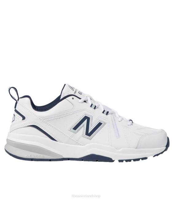 LLBean New Balance 608v5 Leather Men J46J1090 Footwear White/Navy
