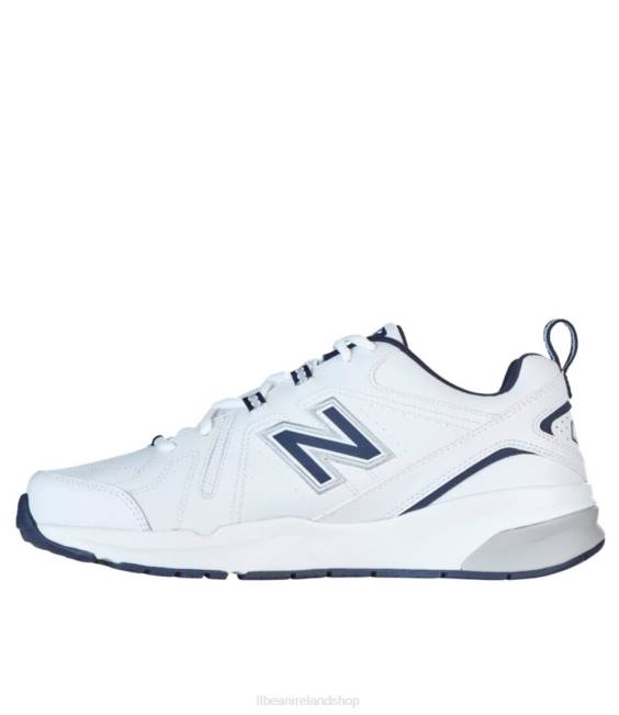 LLBean New Balance 608v5 Leather Men J46J1090 Footwear White/Navy