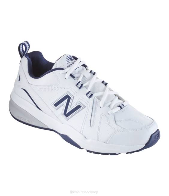LLBean New Balance 608v5 Leather Men J46J1090 Footwear White/Navy