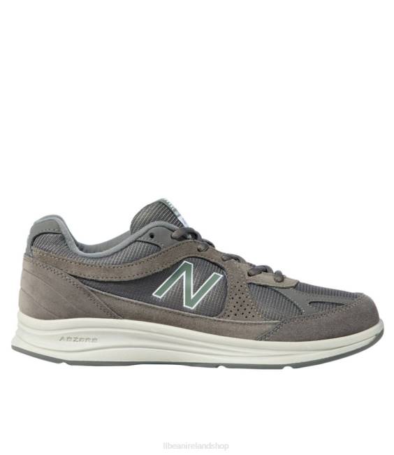 LLBean New Balance 877 Walking Shoes Men J46J1034 Footwear Gray