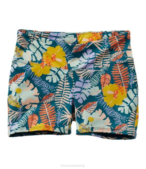 LLBean New Currents Swimwear Women J46J498 Clothing Multi Palms