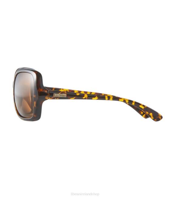 LLBean Newbury Polarized Sunglasses Unisex J46J798 Outdoor Accessories Shiny Demi/Brown