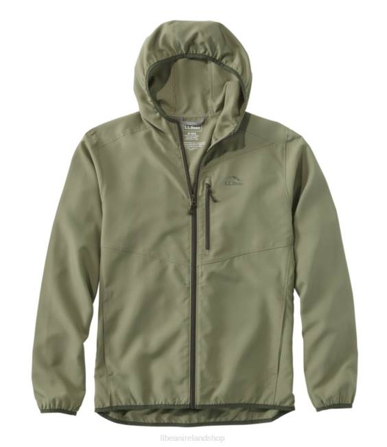 LLBean No Fly Zone Jacket Men J46J3905 Fishing Olive Gray