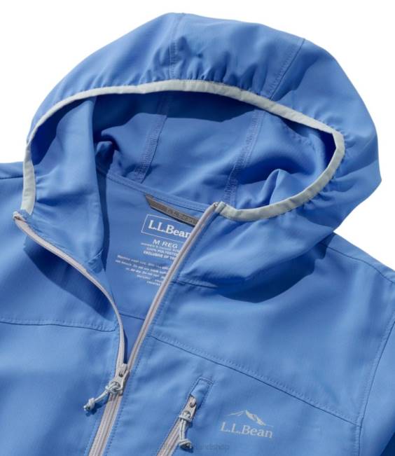 LLBean No Fly Zone Jacket Women J46J3884 Outerwear Arctic Blue