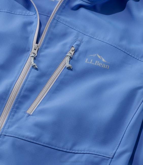 LLBean No Fly Zone Jacket Women J46J3884 Outerwear Arctic Blue