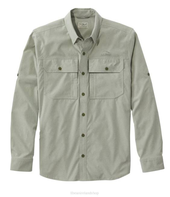 LLBean No Fly Zone Shirt Men J46J317 Clothing Deep Olive