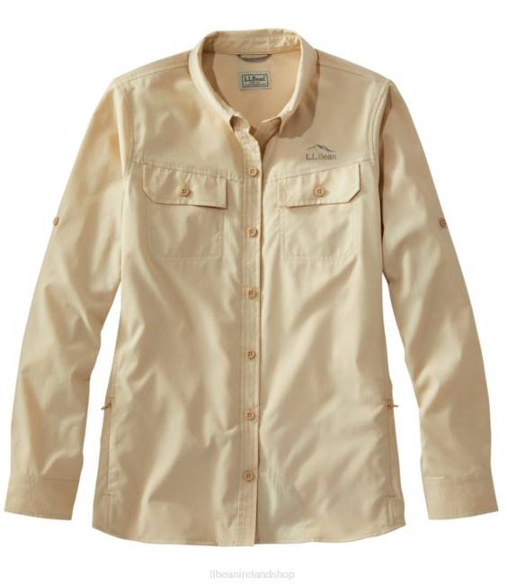 LLBean No Fly Zone Shirt Women J46J5836 Clothing Sand Dune