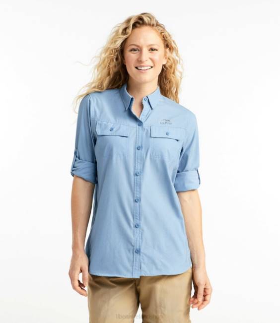 LLBean No Fly Zone Shirt Women J46J5836 Clothing Sand Dune