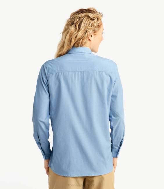LLBean No Fly Zone Shirt Women J46J5836 Clothing Sand Dune