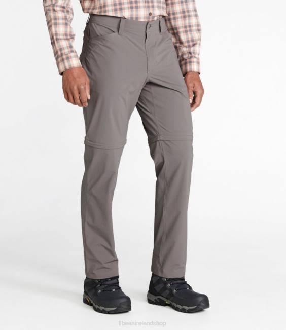 LLBean No Fly Zone Zip-Off Pants Men J46J392 Clothing Dark Silt