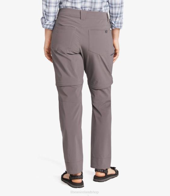 LLBean No Fly Zone Zip-Off Pants Women J46J3255 Clothing Briar