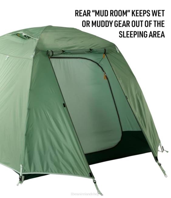 LLBean Northern Guide 4-Person Tent Unisex J46J1576 Outdoor Equipment Pine Forest