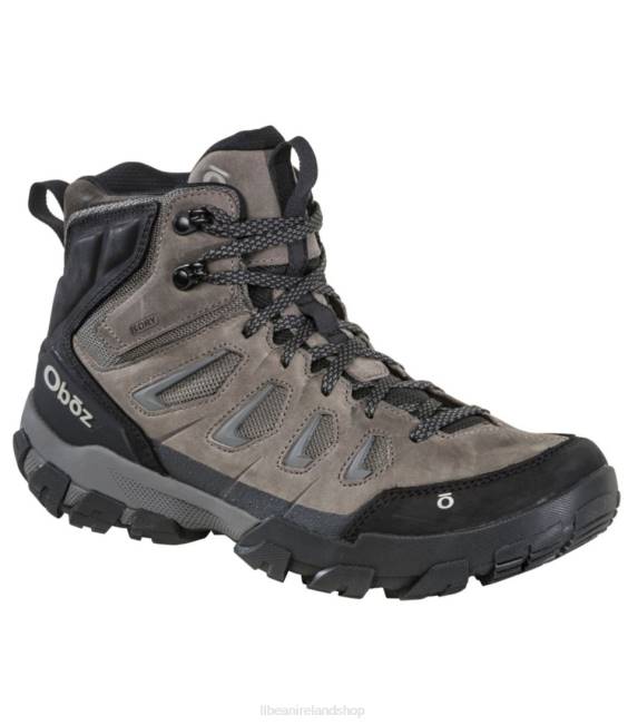 LLBean Oboz Sawtooth X B-DRY Hikers Men J46J1102 Footwear Charcoal