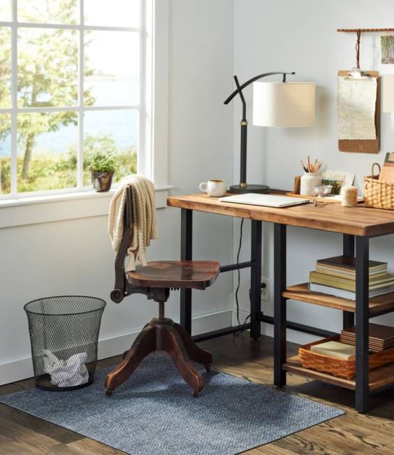 LLBean Office Chair Mat Textured Unisex J46J2755 Home Goods Khaki