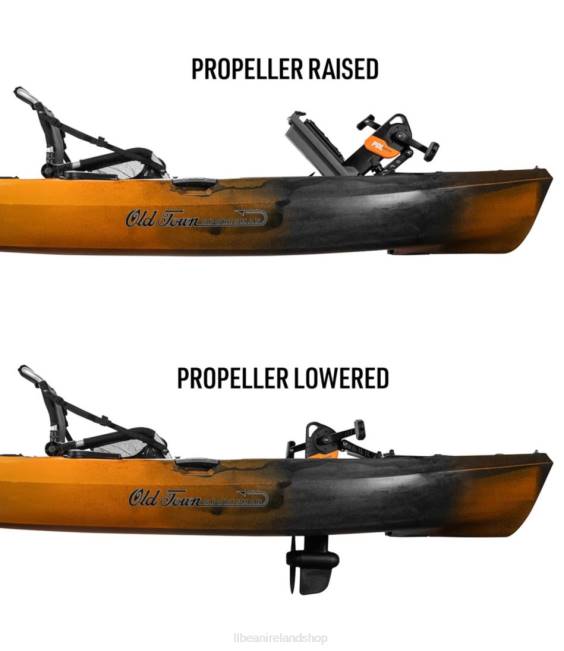 LLBean Old Town Sportsman 106 Pedal Drive Kayak Unisex J46J1344 Water Sports Ember