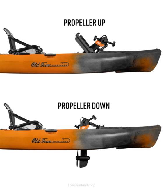 LLBean Old Town Sportsman 120 Pedal Drive Kayak Unisex J46J1288 Water Sports Ember