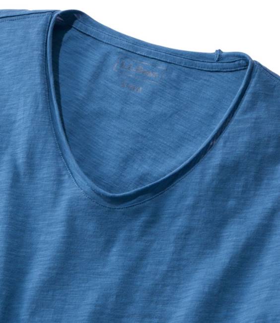 LLBean Organic Cotton Tee Women J46J6432 Clothing Faded Jade