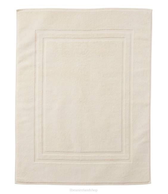 LLBean Organic Cotton Towel Bath Mat Unisex J46J7132 Bath Cream