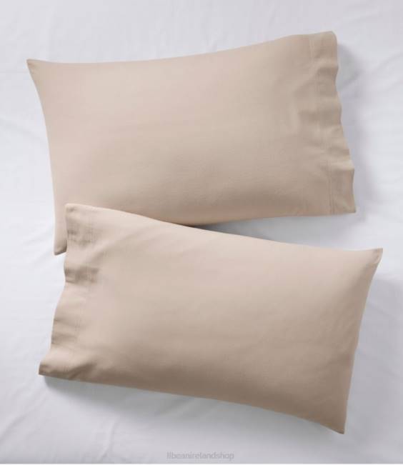 LLBean Organic Flannel Sheet Collection Unisex J46J4481 Bedding Gray Heather