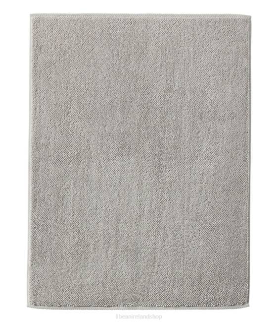 LLBean Organic Textured Cotton Bath Mat Unisex J46J6339 Bath Vapor Gray