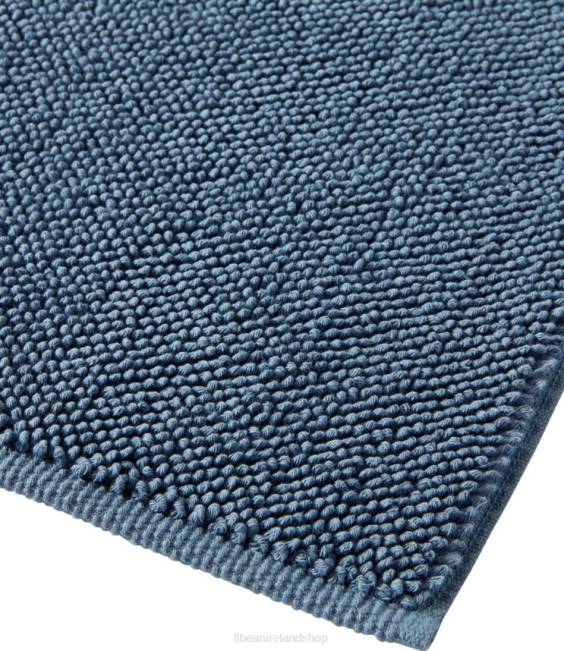 LLBean Organic Textured Cotton Bath Mat Unisex J46J6339 Bath Vapor Gray