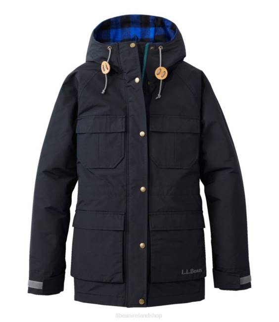 LLBean Original Baxter State Parka 82 Women J46J6075 Outerwear Midnight Black