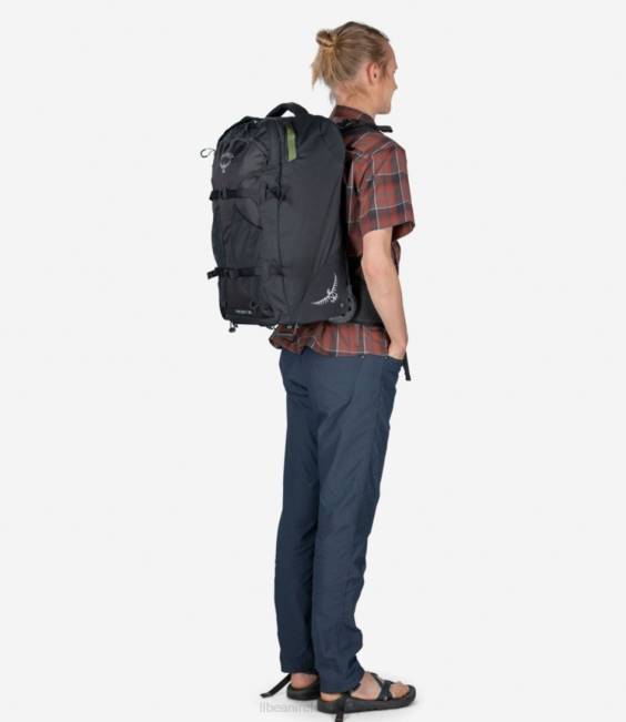 LLBean Osprey Farpoint Wheeled Travel Pack Unisex J46J2449 Accessories Black