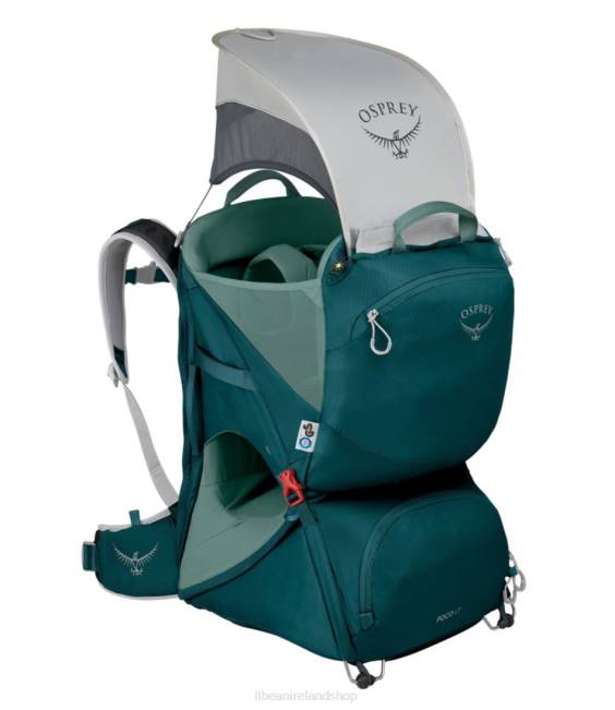 LLBean Osprey Poco LT Child Carrier Pack Unisex J46J1369 Outdoor Equipment Deep Teal