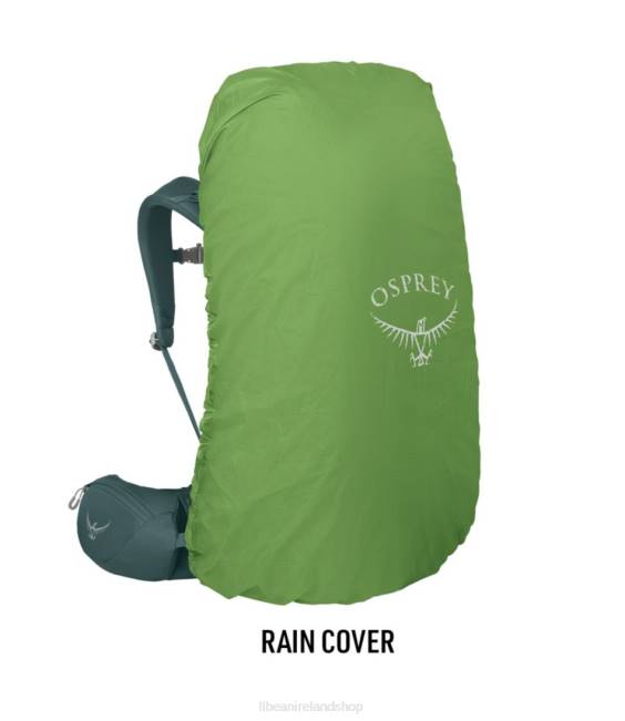 LLBean Osprey Viva 65 EF Expedition Pack Unisex J46J2213 Outdoor Equipment Succulent Green