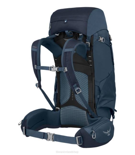 LLBean Osprey Volt 65 EF Expedition Pack Unisex J46J1929 Outdoor Equipment Muted Space Blue