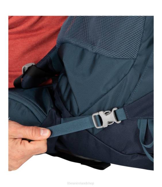 LLBean Osprey Volt 65 Multiday Backpack Unisex J46J1662 Outdoor Equipment Muted Space Blue