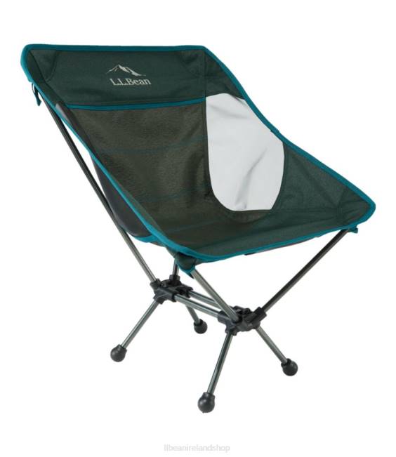 LLBean PackLite Chair Unisex J46J4011 Camping Furniture Black Spruce/Deepest Pine