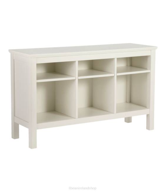 LLBean Painted Farmhouse Storage Console Unisex J46J2851 Indoor Furniture Paperwhite