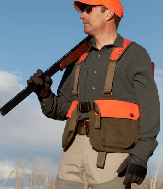 LLBean Pa\tridge Strap Vest II Unisex J46J1801 Outdoor Equipment Dark Tan