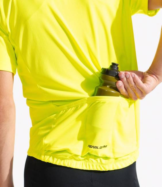 LLBean Pearl Izumi Quest Cycling Jersey Men J46J5310 Clothing Screaming Yellow