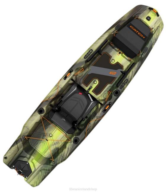 LLBean Pelican Catch Mode 110 Fishing Kayak Unisex J46J4155 Water Sports Venom/Magnetic Grey