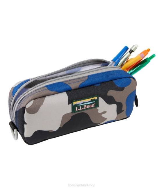 LLBean Pencil Case Print Unisex J46J2324 Accessories Kelly Green Dino