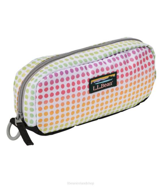 LLBean Pencil Case Print Unisex J46J5413 Accessories Rainbow Dots