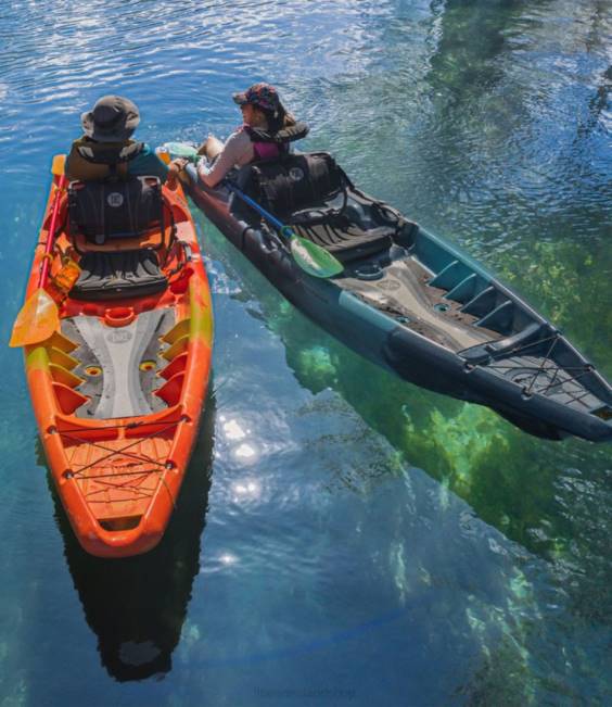 LLBean Perception Hangtime Sit-on-Top Kayak Unisex J46J1395 Water Sports Deja Vu